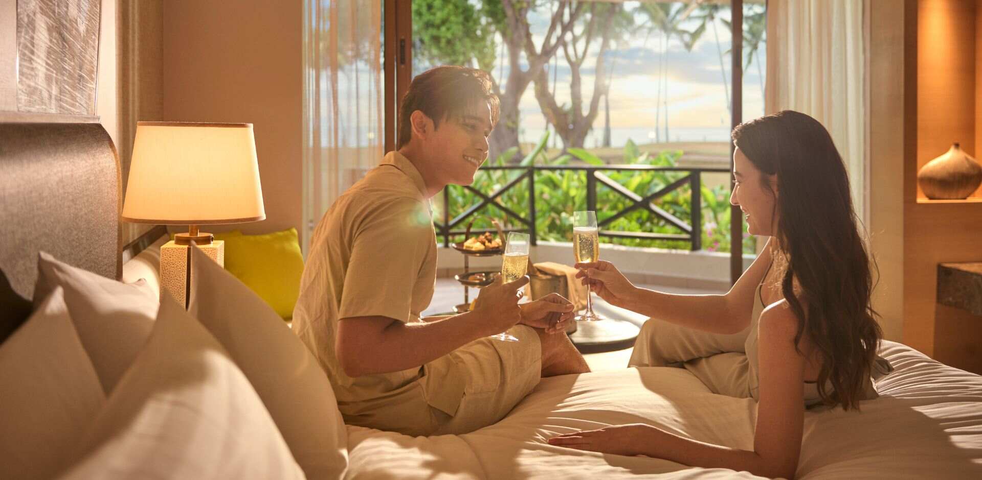 亚庇度假酒店客房和套房| 丹绒亚路香格里拉