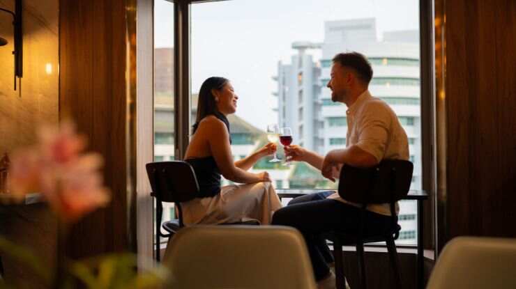 Lounge access with afternoon tea & evening cocktail