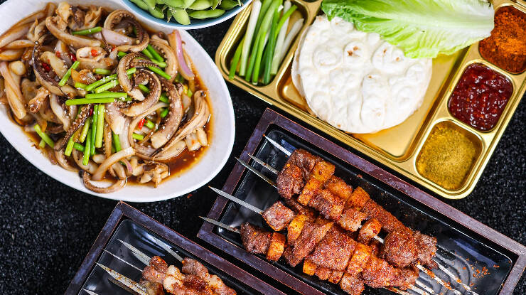 Barbecue set for two (Reservation required one day in advance)