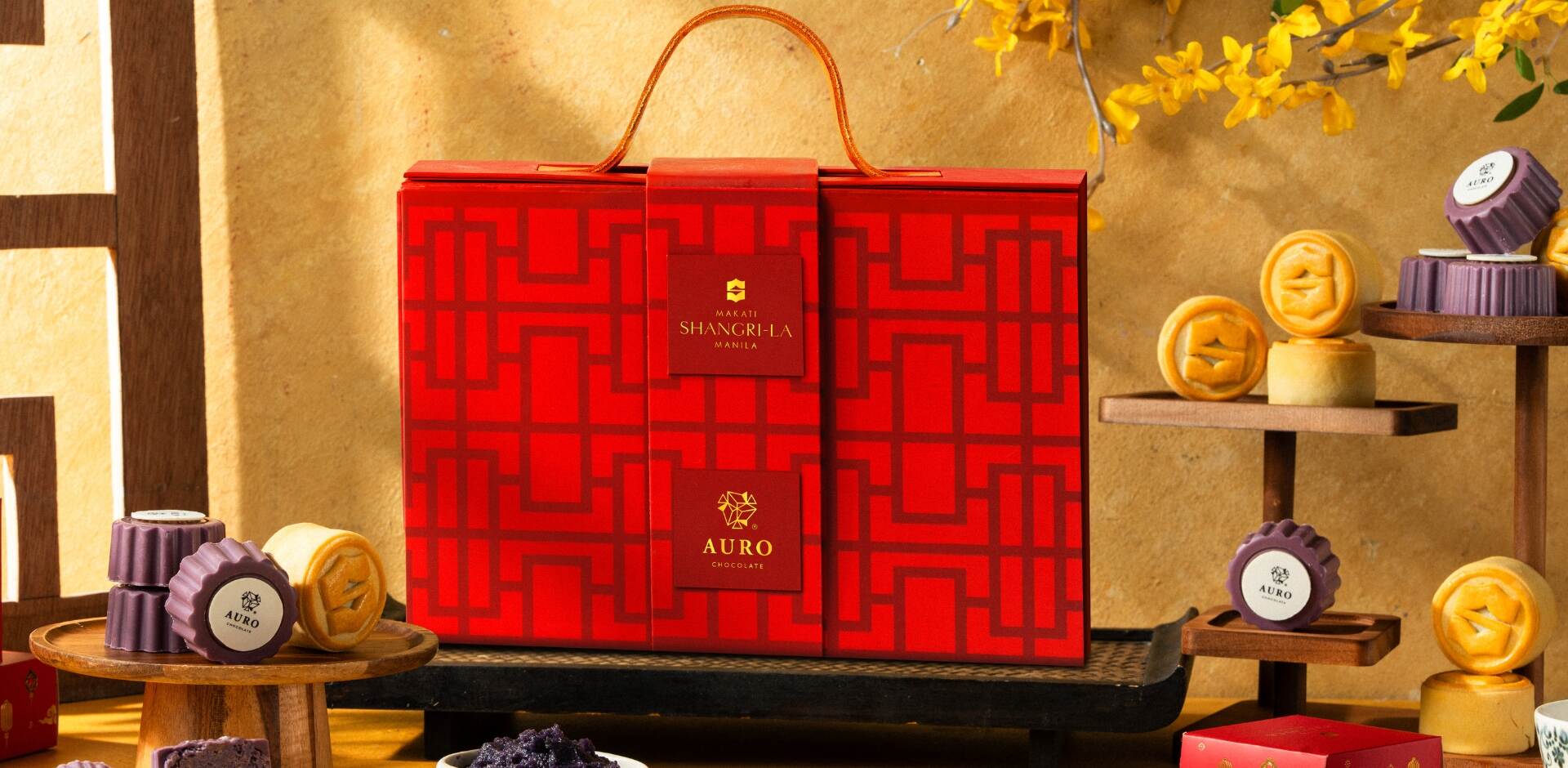 Makati Shangri-La × Auro Moonlight Box 2026 official collaboration image