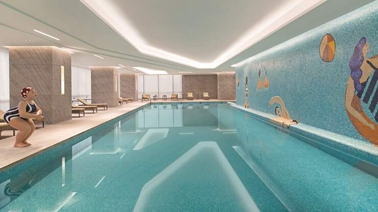 The Fitness Spa on the fourth floor of the hotel consists of a high-end fitness area, an indoor heated swimming pool, a spa and a yoga rooftop garden, creating an urban high-end sports space for you to enjoy one-stop fitness and spa services.