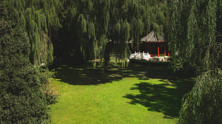 Over 3,000 square metres hotel garden famed as “Mini Summer Palace”