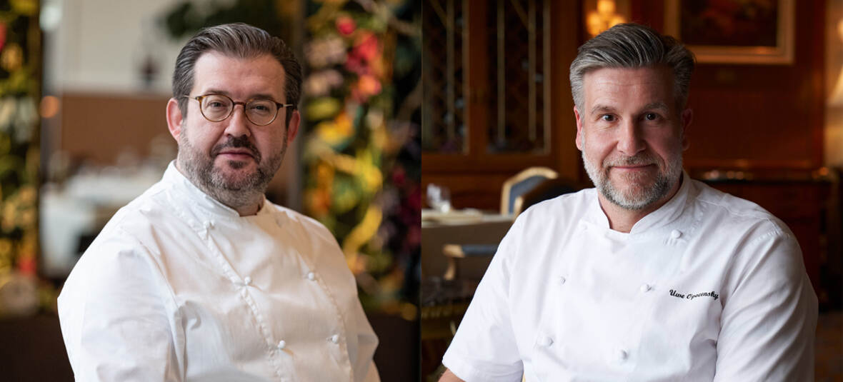 A Michelin Reunion at Restaurant Petrus