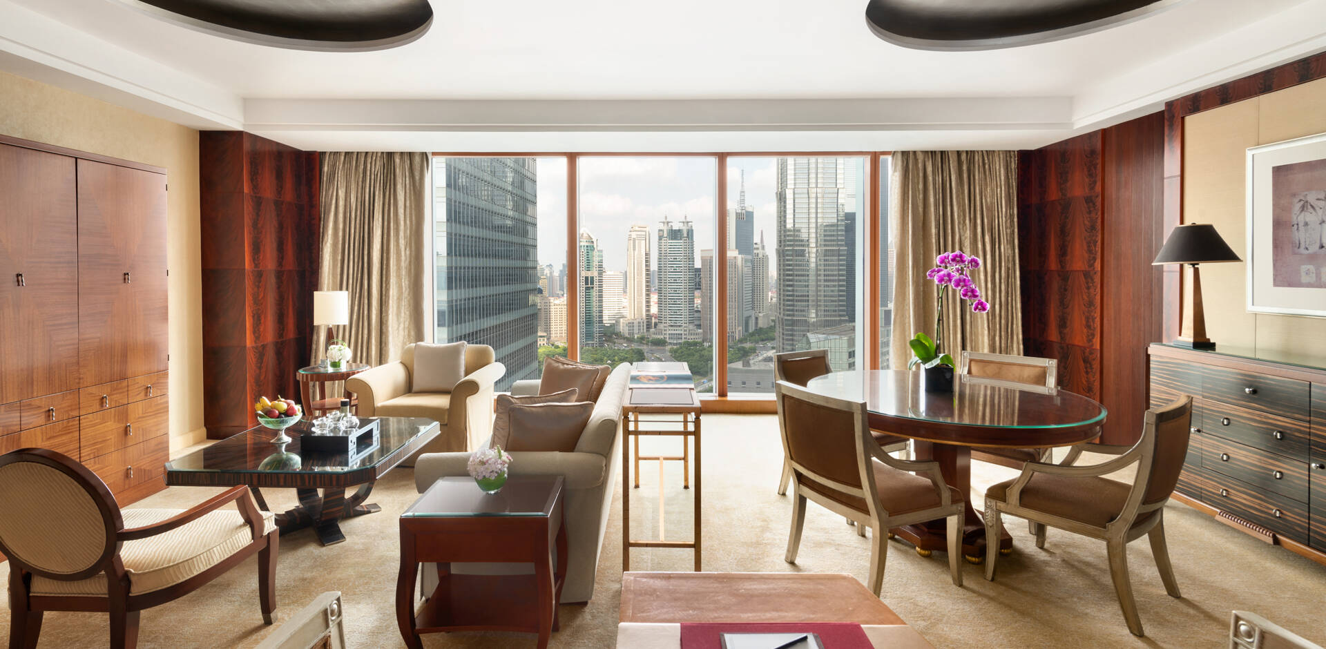 紫金楼高级超豪华套房 预订 上海浦东香格里拉